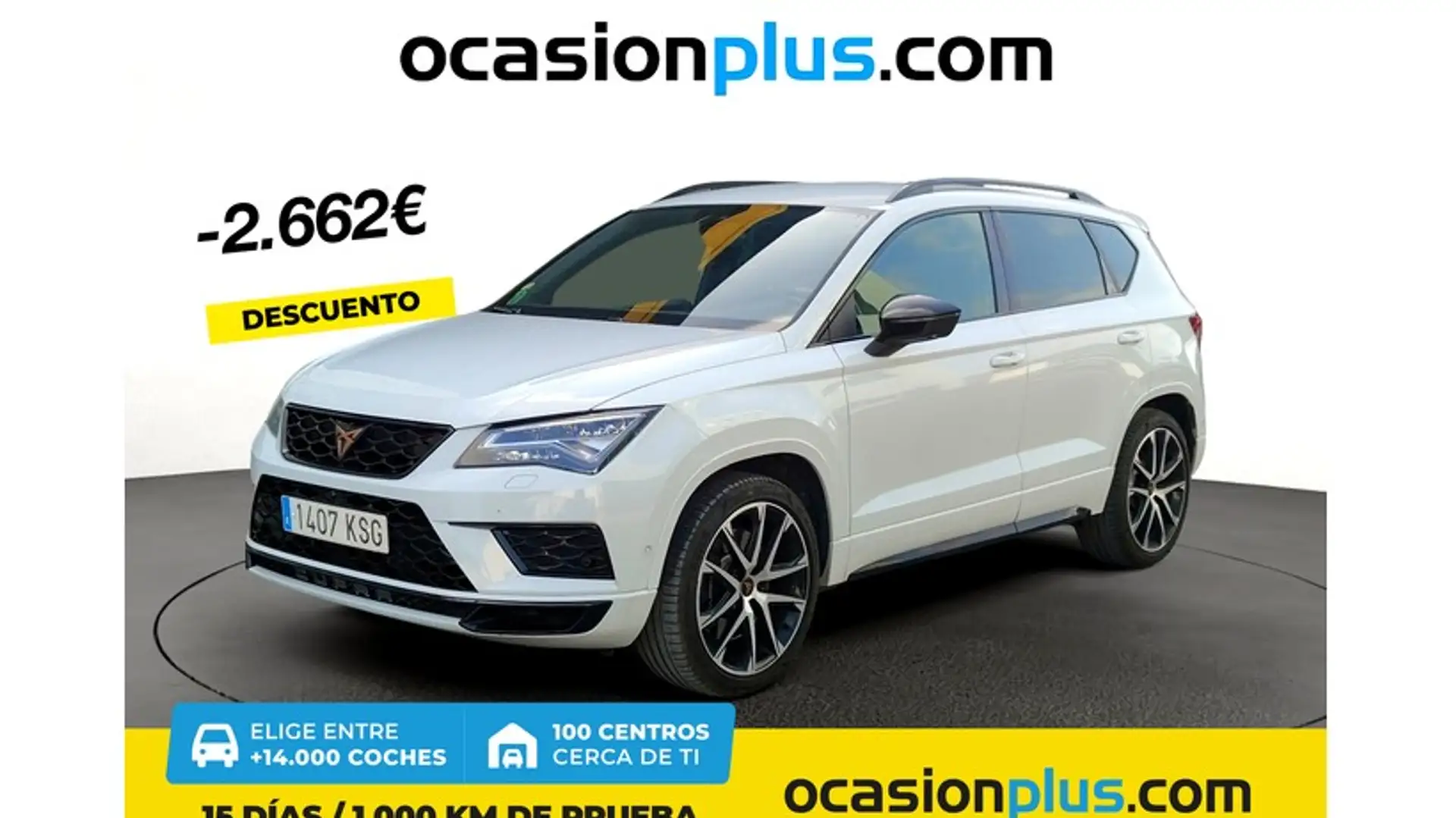 CUPRA Ateca 2.0 TSI 300 DSG 4DRIVE Blanc - 1