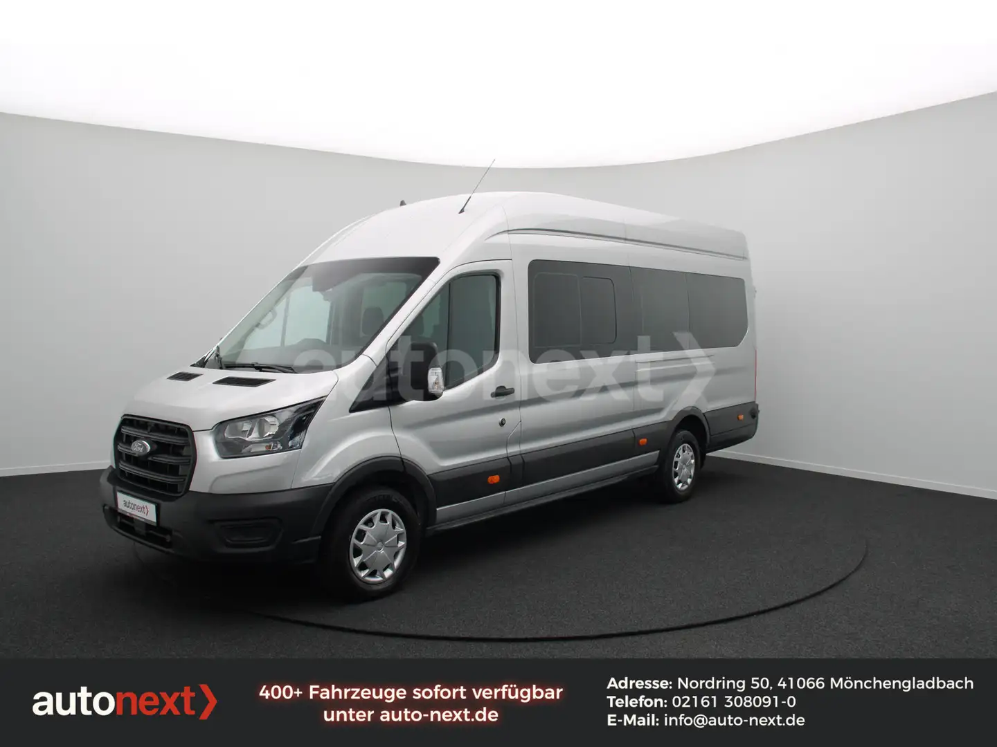 Ford Transit 350 DoKa *MAXI L4H3* 6-SITZER (7465) Plateado - 1