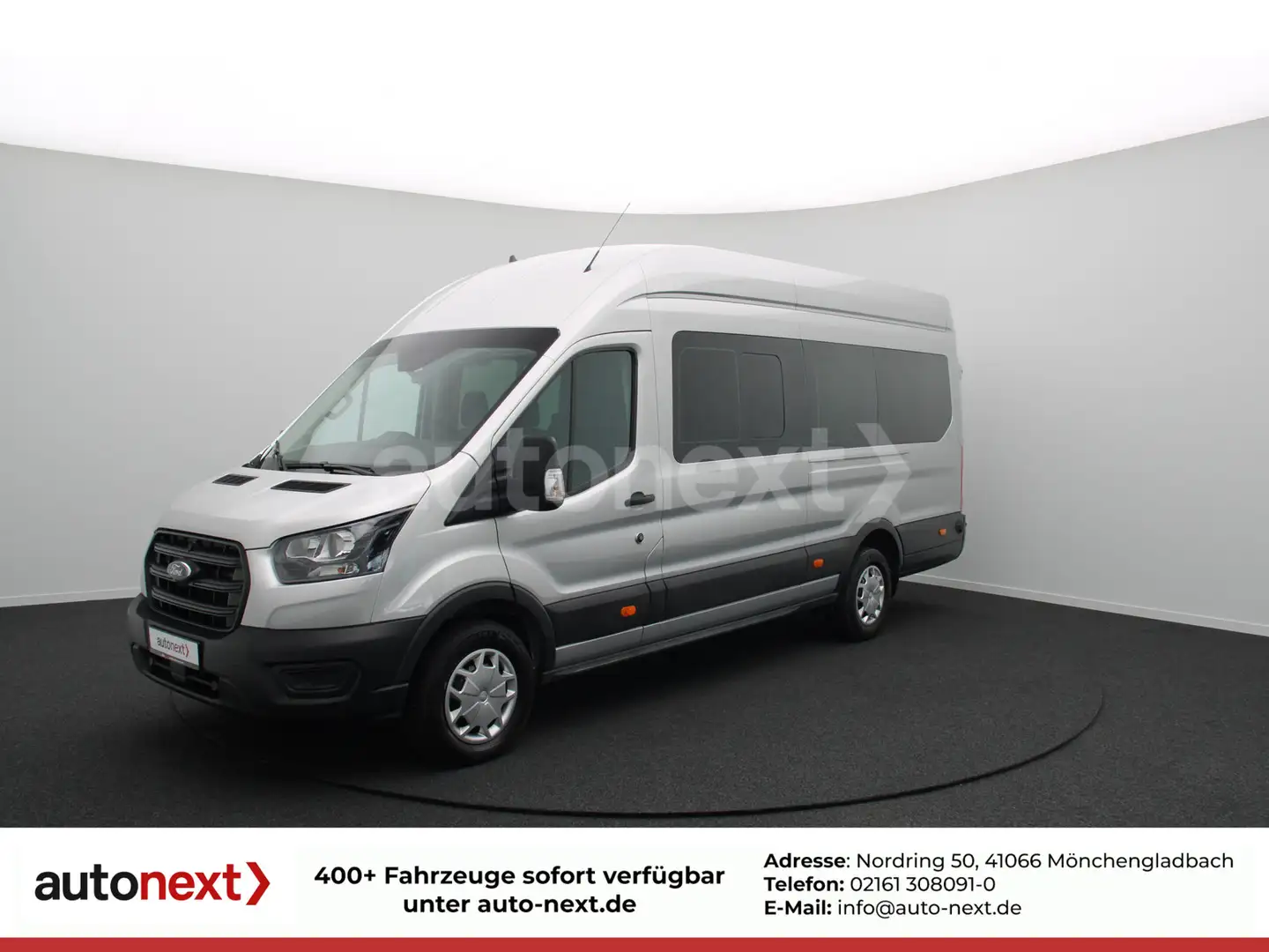 Ford Transit 350 DoKa *MAXI L4H3* 6-SITZER (7465) Zilver - 1