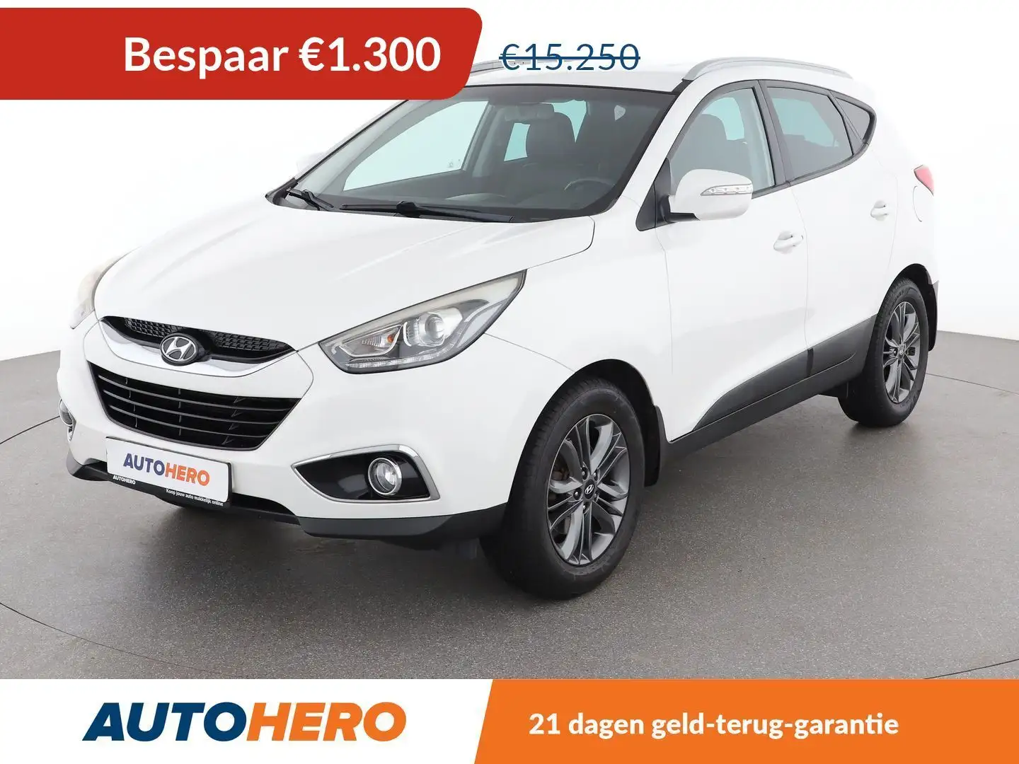 Hyundai iX35 1.6 GO! Navi Blue 2WD Wit - 1