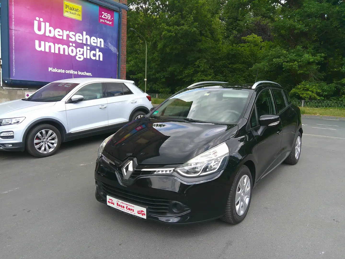 Renault Clio *2-HAND*EURO-6*KLIMA*NAVI*TÜV 04/2026* Noir - 1