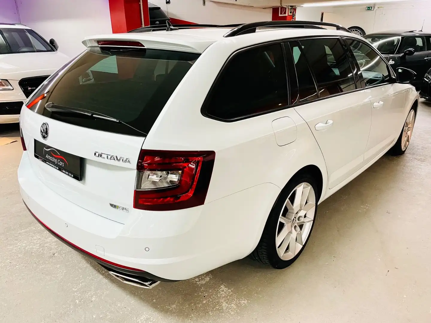 Skoda Octavia Combi 2.0 TDI RS DSG Panorama|LED|Navi Blanc - 2