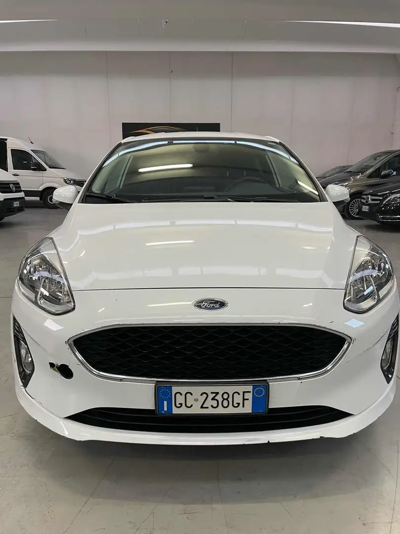 Ford Fiesta 1.5 TDCi 85 CV 3 porte Van Trend Bianco - 1