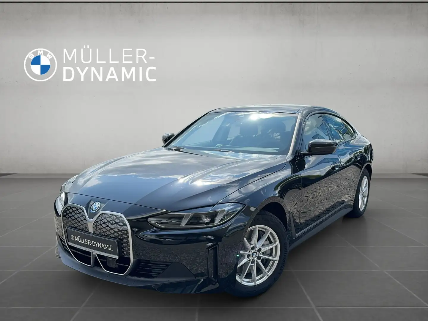 BMW i4 eDrive35 GRAN COUPÈ RÜCKFAHR KLIMAAUTO TEMPOMAT VI Schwarz - 1