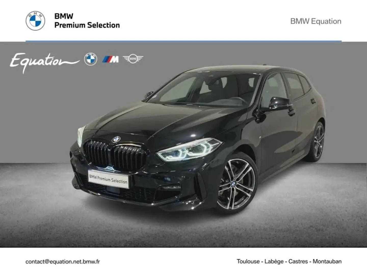 BMW 120 120iA 178ch M Sport DKG7 Noir - 1