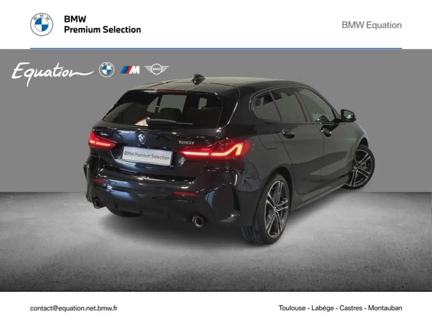 BMW 120 120iA 178ch M Sport DKG7 Noir - 2