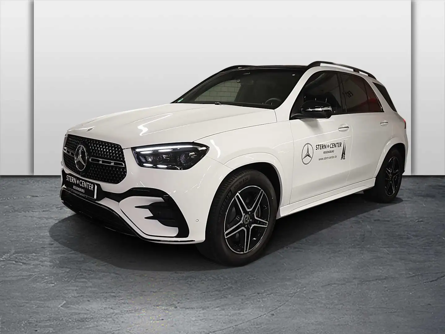 Mercedes-Benz GLE 450 d 4MATIC AMG SHD Wide MBeam Burm AHK Weiß - 2