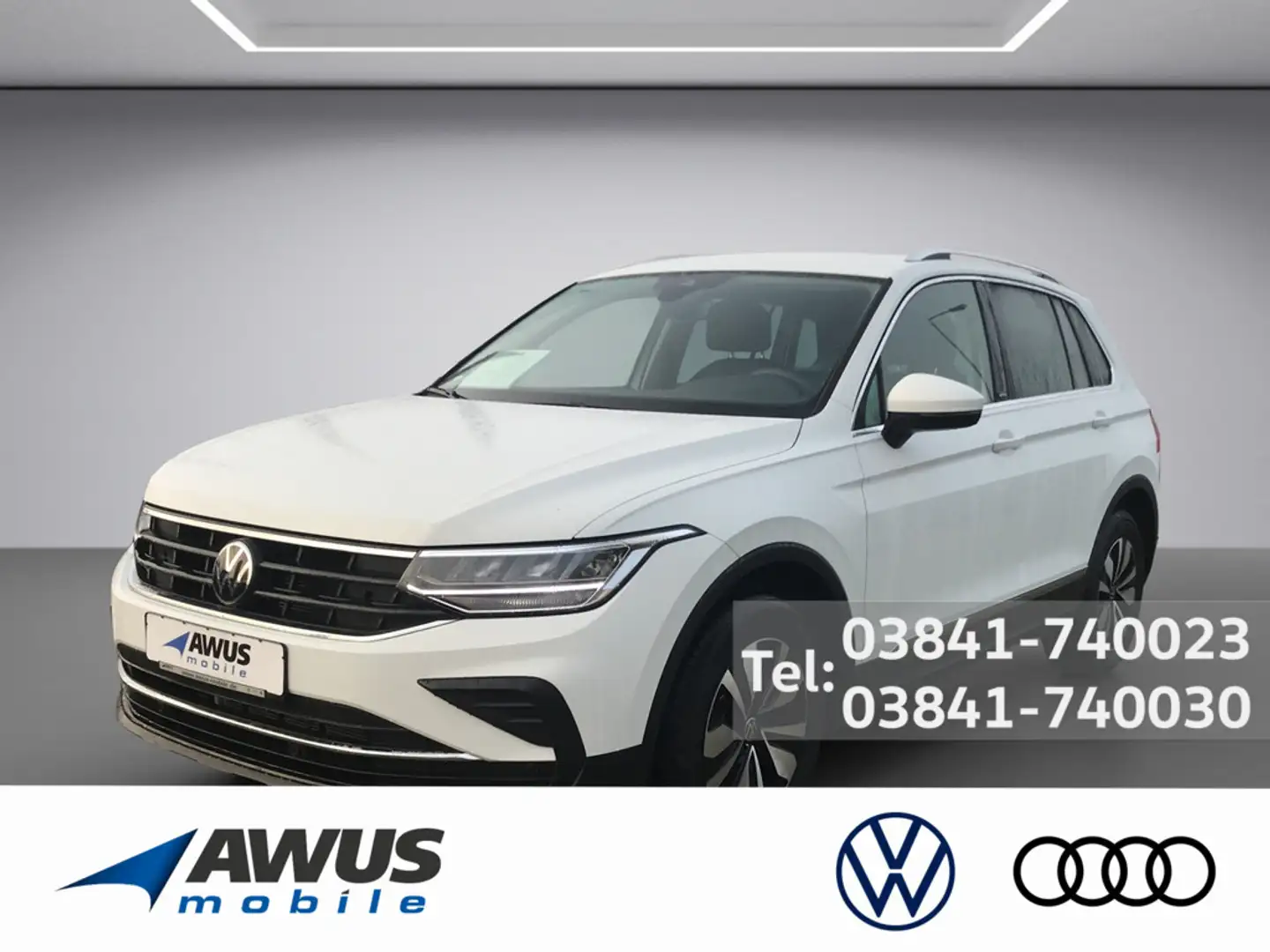 Volkswagen Tiguan 1.5TSI DSG Move AHK Weiß - 1