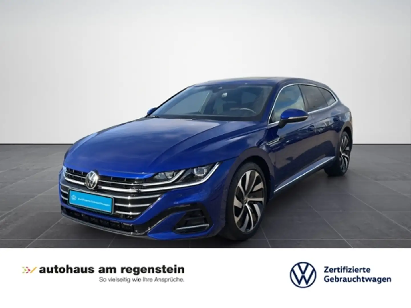 Volkswagen Arteon Shooting Brake 2.0TDI R-Line Matrix/AHK/Pano/DCC Blau - 1