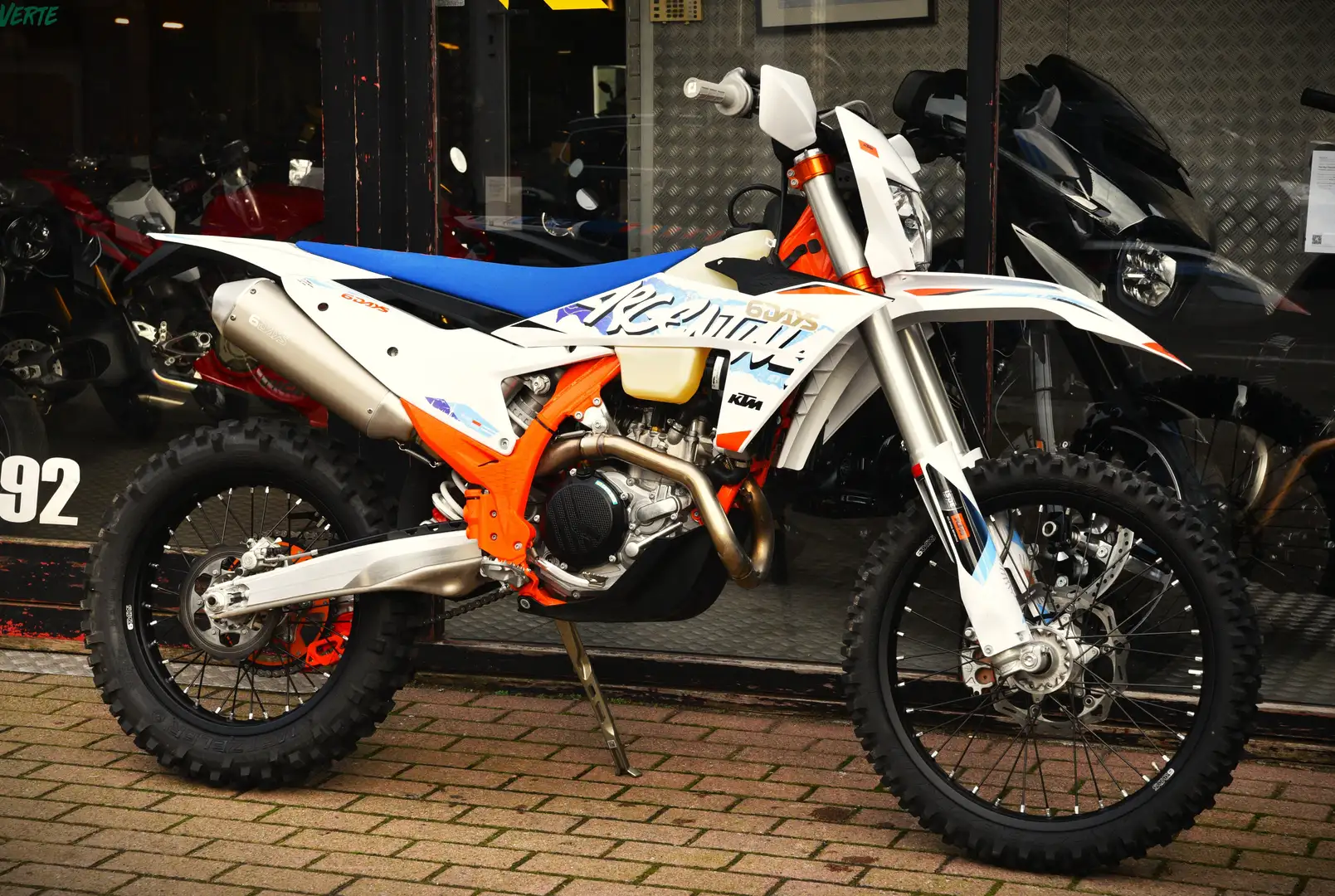 KTM 450 EXC F 6 DAYS ARGENTINA (TVAC) ***MOTO VERTE*** Blanc - 1