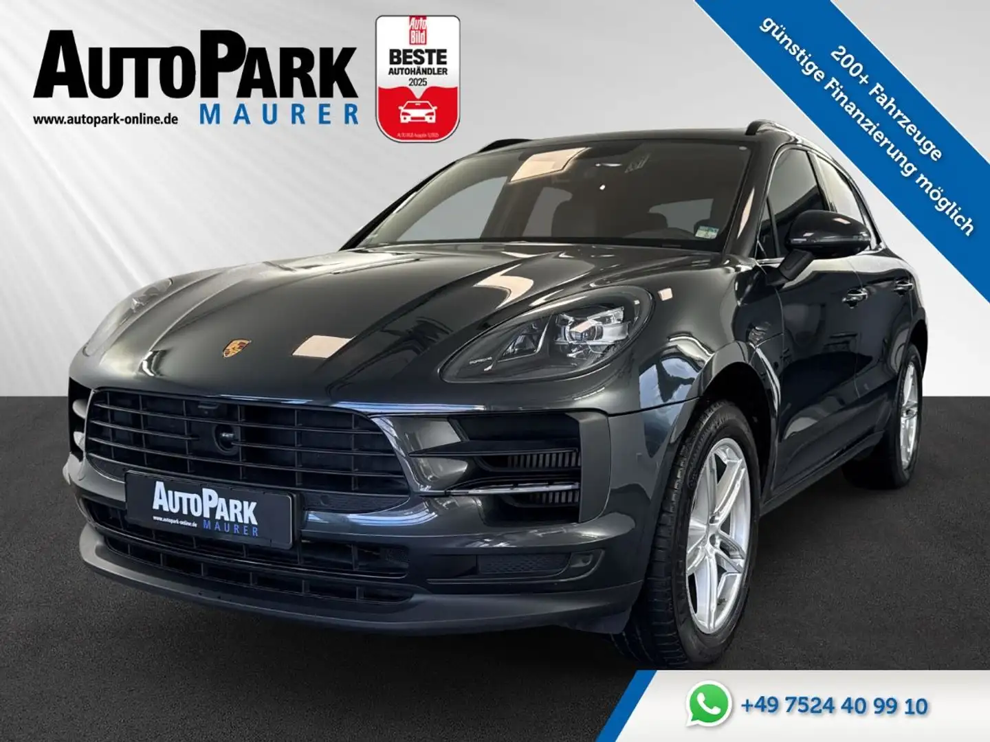 Porsche Macan S*Pano*BOSE*Leder*Spur*HomeLink* Grey - 1