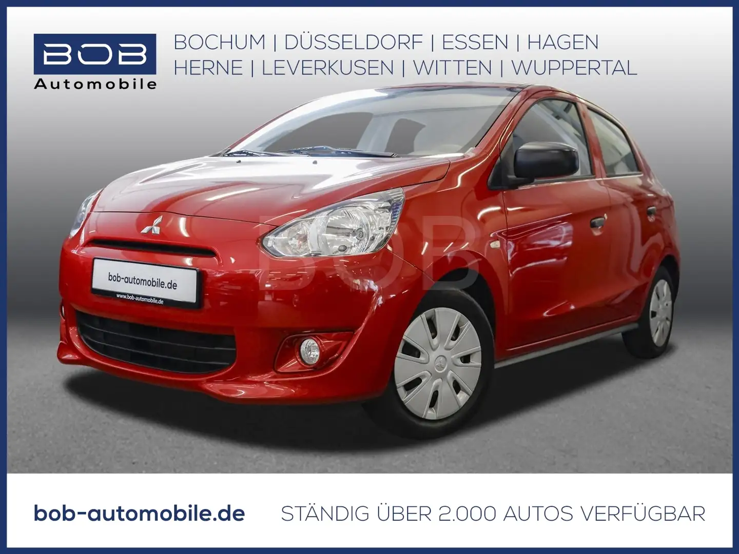 Mitsubishi Space Star Diamant Edition Allwetter+Klima+eFH Rot - 1