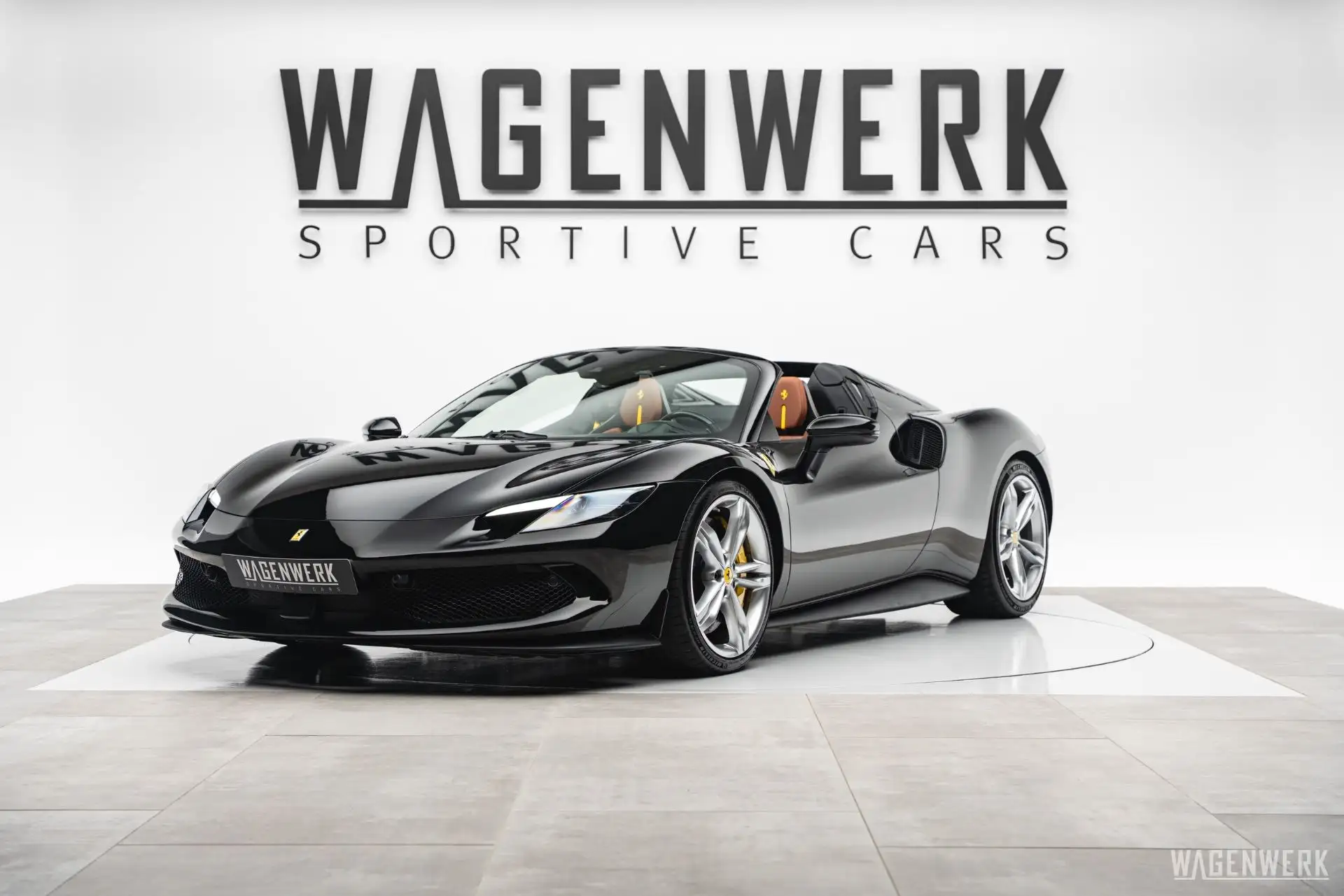 페라리 296 GTS 2024 검정 사진 7