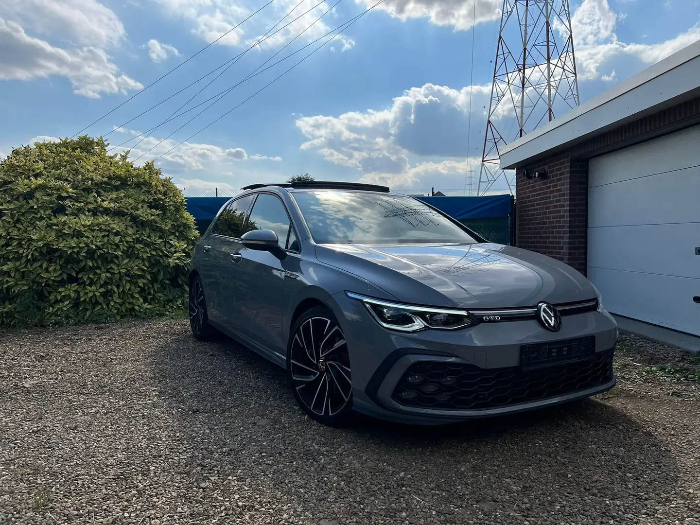 Volkswagen Golf GTD Golf 2.0 TDI SCR DSG GTD Grijs - 1