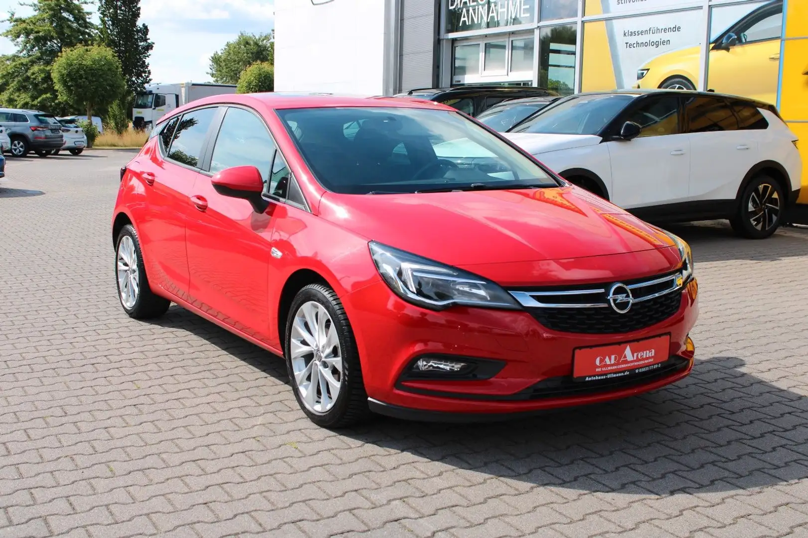 Opel Astra 1.4 Business *AHK*Klima*Allwetterreifen* Rot - 1