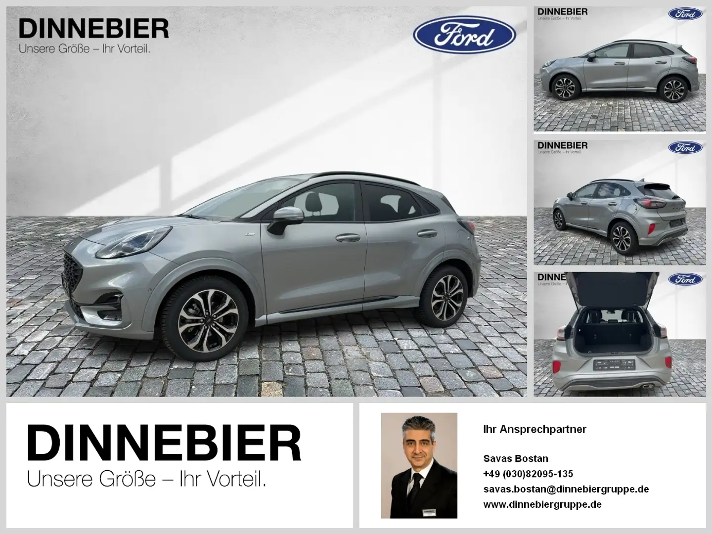 Ford Puma ST-Line X LED+Navi+Kamera+Winterpaket Argento - 1