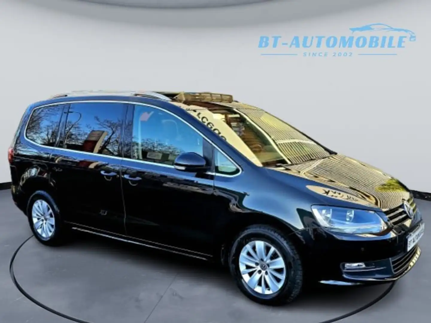 Volkswagen Sharan Highline PANORAMA  AHK NAVI 6SITZ LEDER K Noir - 1