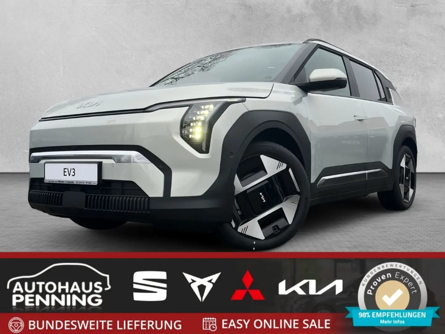 Kia EV3 58.3 / UPE: 44.250,- € / EARTH WINTER-CONNECT UPGR Zilver - 1