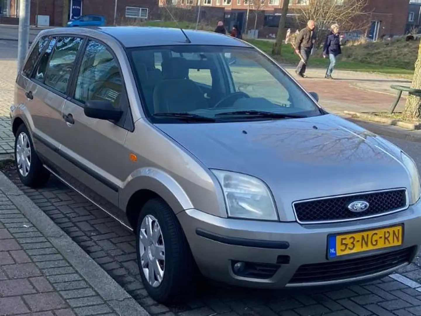 Ford Fusion 1.4-16V Luxury Grijs - 1