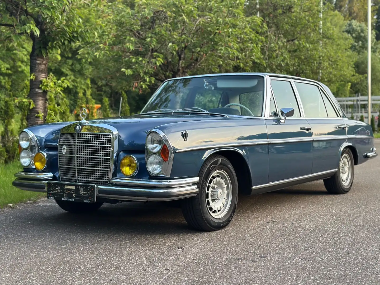 Mercedes-Benz 300 SEL 3.5 /KLIMA/4x El.Fensterheber/Luftfahrwe Bleu - 1