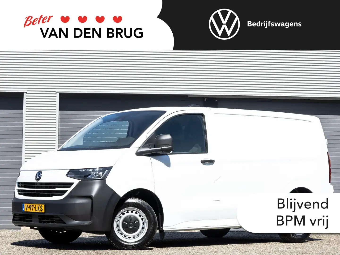 Volkswagen T7 Kastenwagen 2.0 TDI 110pk L1H1 | BPM-vrij | Achterdeuren | Cru Beyaz - 1