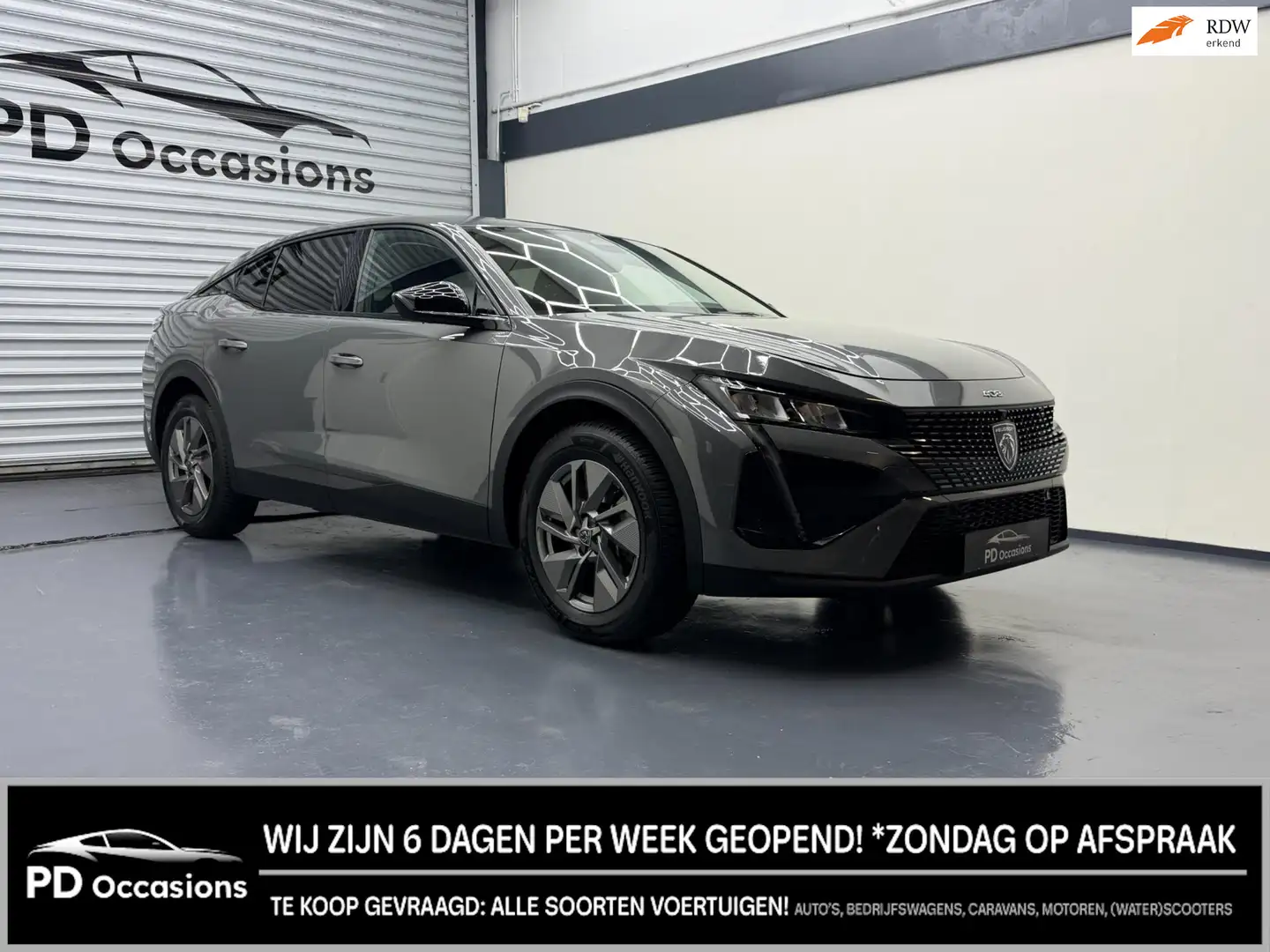 Peugeot 408 1.6 Plug-In HYbrid Allure 180 - Camera - ACC -Dode Grigio - 1
