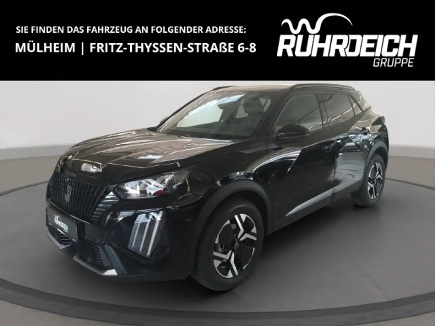 Peugeot 2008 Allure LED Apple CarPlay Android Auto Klimaautom F Noir - 1