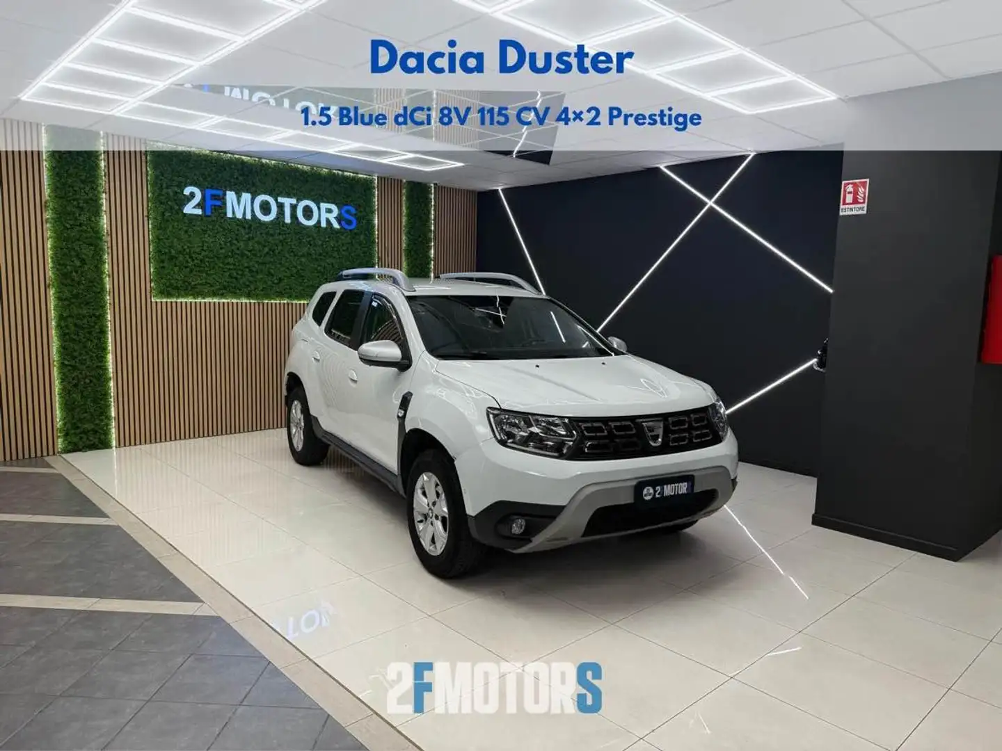 Dacia Duster 1.5 blue dci Prestige 4x2 s Bianco - 1