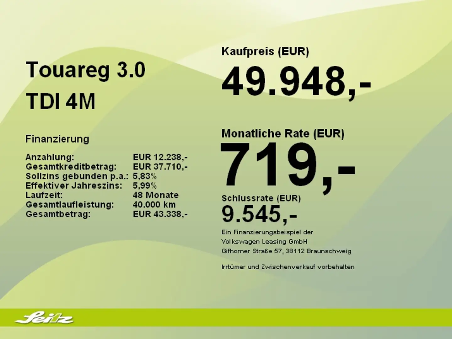 Volkswagen Touareg 3.0 TDI 4M R-Line *AHK*PANO*MATRIX*NAVI* Weiß - 2