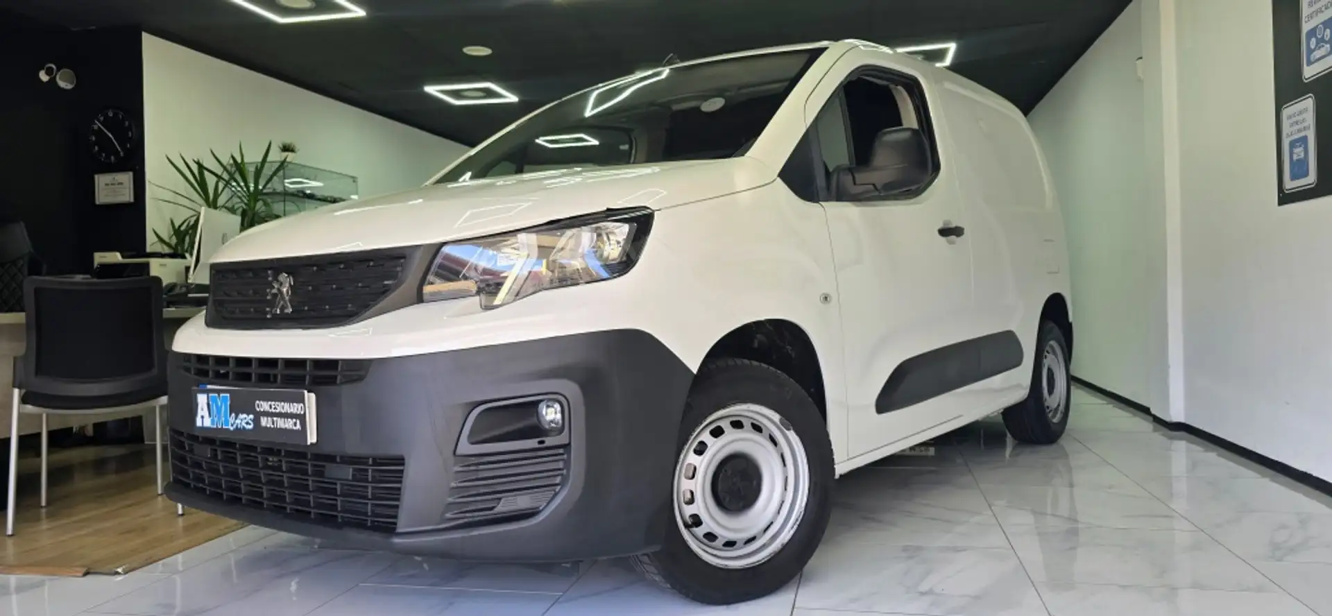 Peugeot Partner 1.5BlueHDI S&S Pro Standard 1000kg 100 Blanco - 2