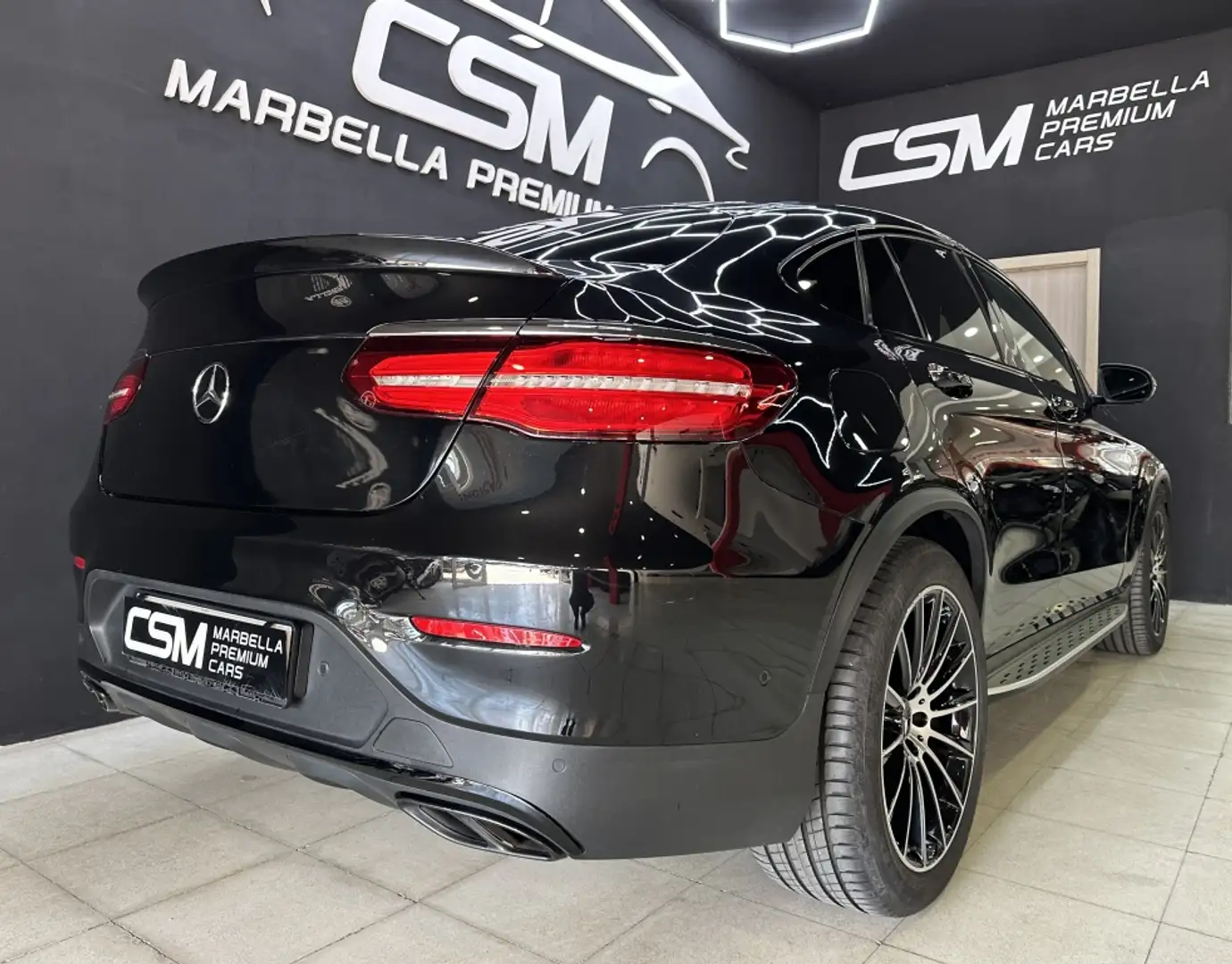 Mercedes-Benz GLC 43 AMG Coupé 4Matic Aut. Negro - 2
