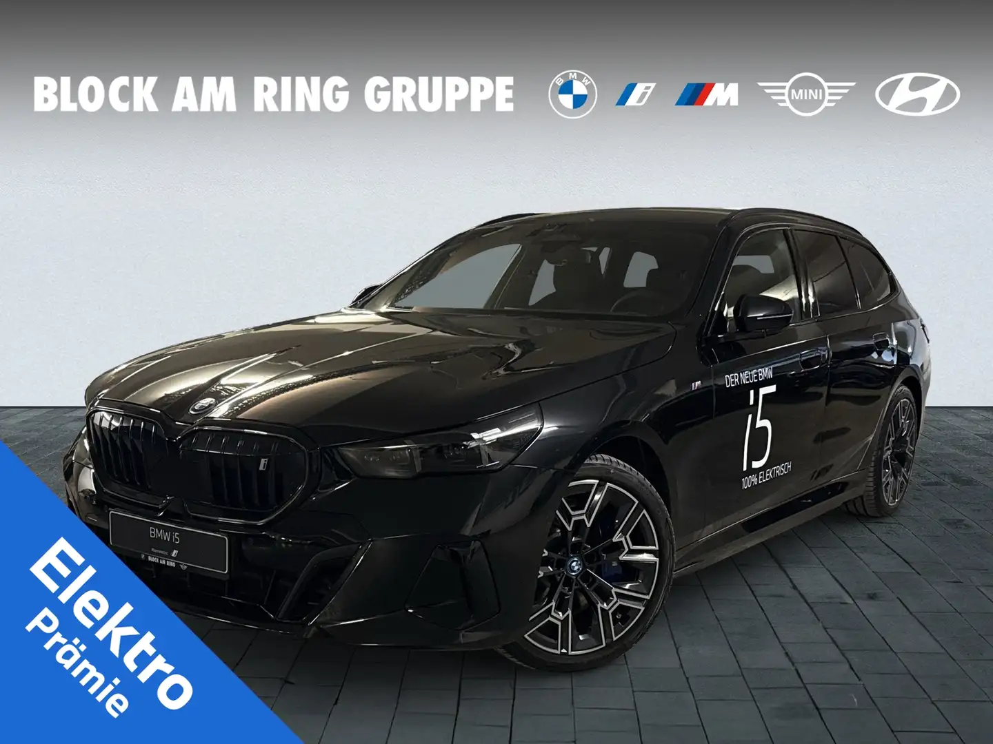 BMW i5 eDrive40 M Sport Pro AHK Pano Sitzklima Memory AL Schwarz - 1