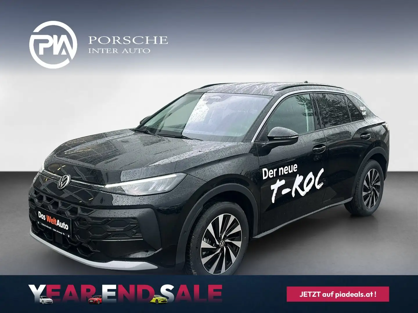 Volkswagen T-Roc Life eTSI DSG Schwarz - 1