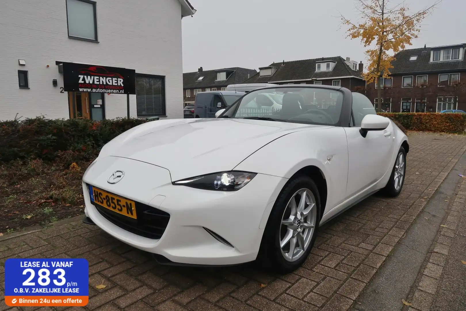 Mazda MX-5 1.5 SkyActiv-G 131 TS 1EIGENAAR|AIRCO|CRUISECONTRO Blanc - 1