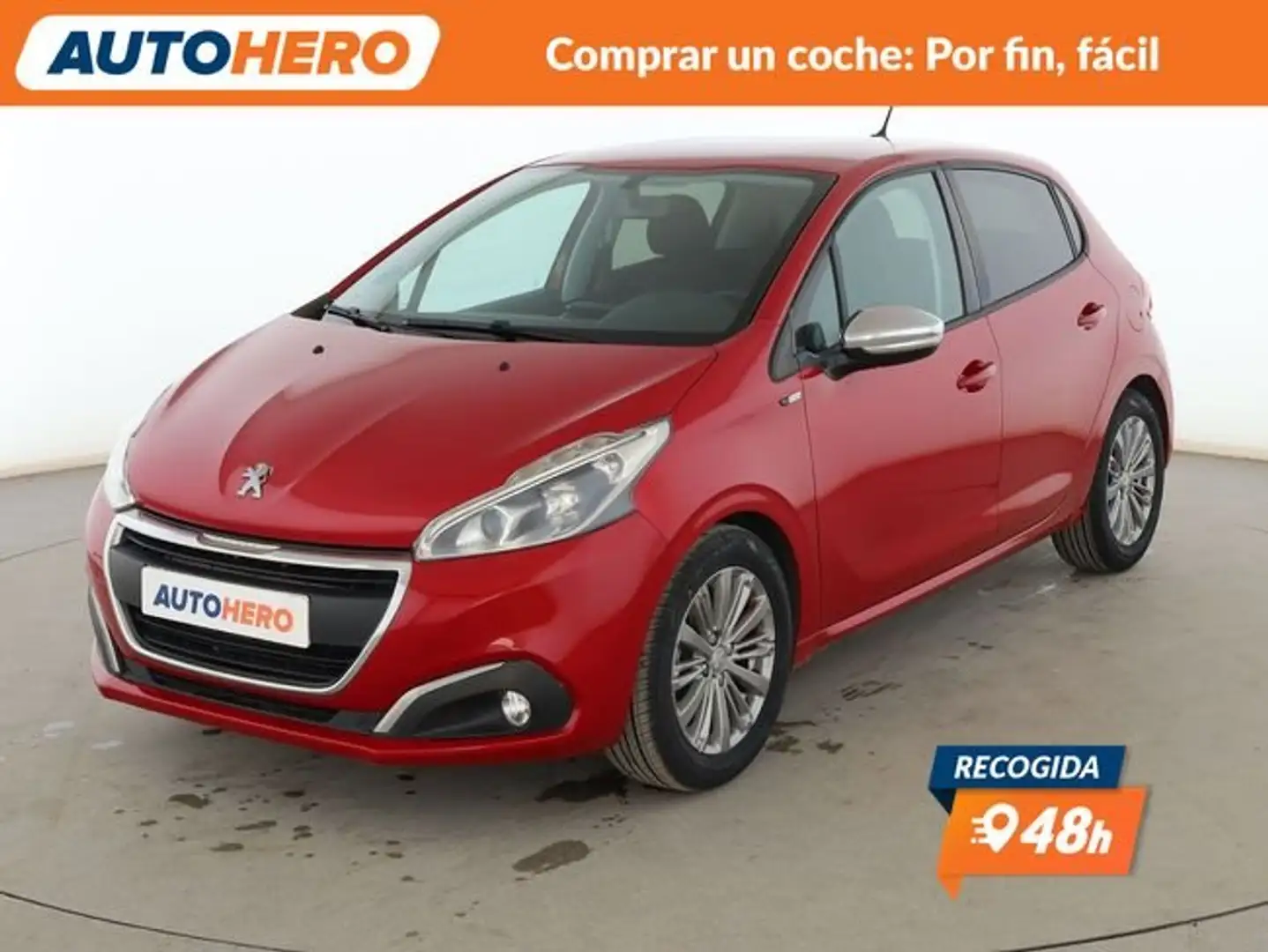 Peugeot 208 1.6BlueHDi Style 100 Rojo - 1