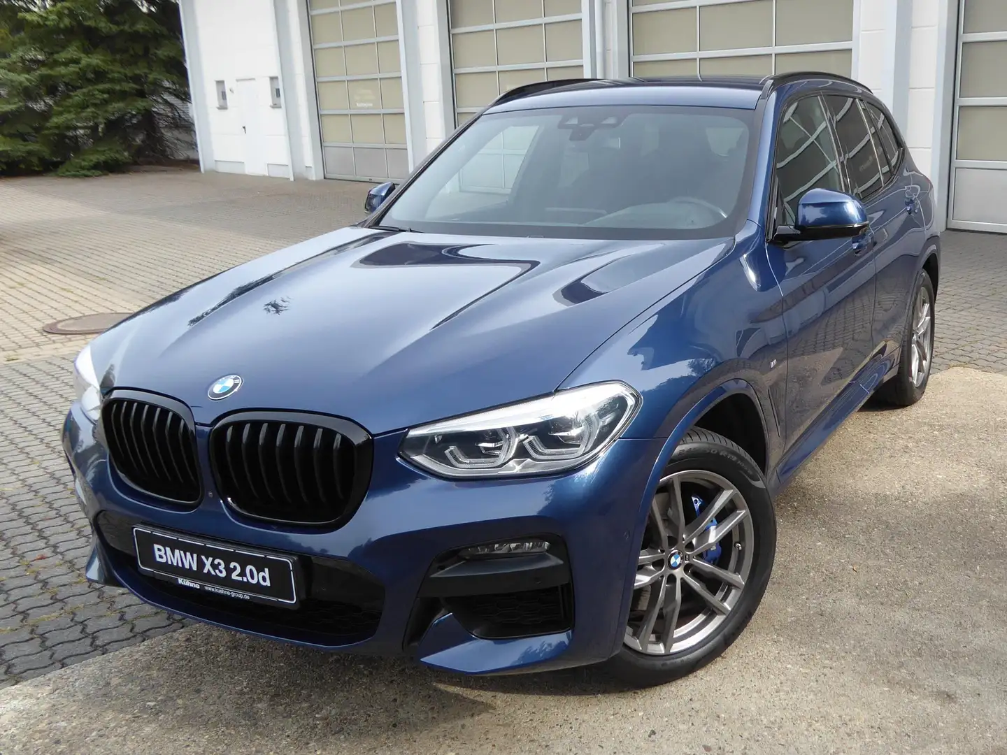 BMW X3 xDrive 20 d M Sport VSL FLA DAB HiFi 360°EU6d Blau - 1
