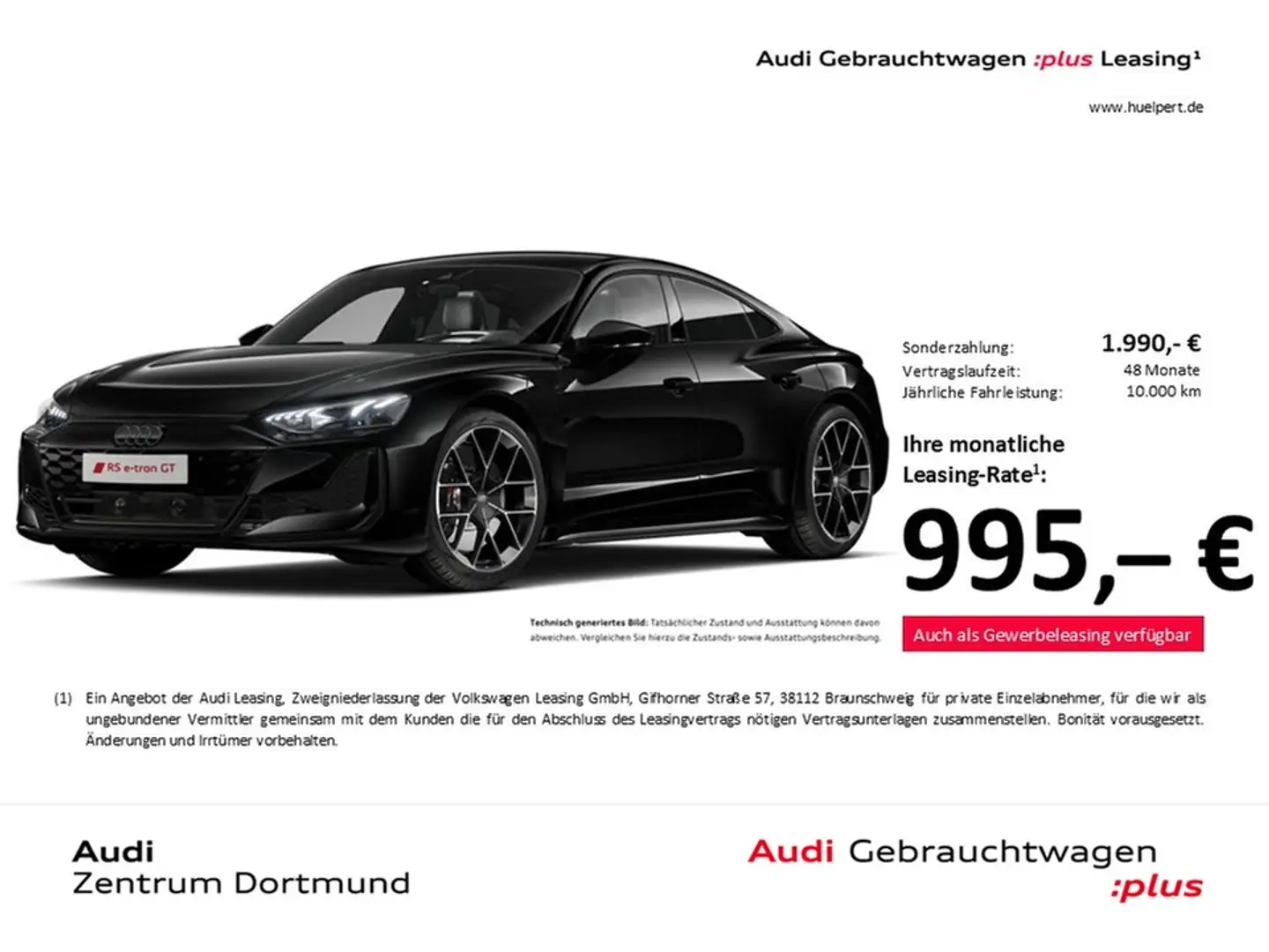 Audi RS e-tron GT quattro PANO B&O 360°CAM ACC LM21 Noir - 1