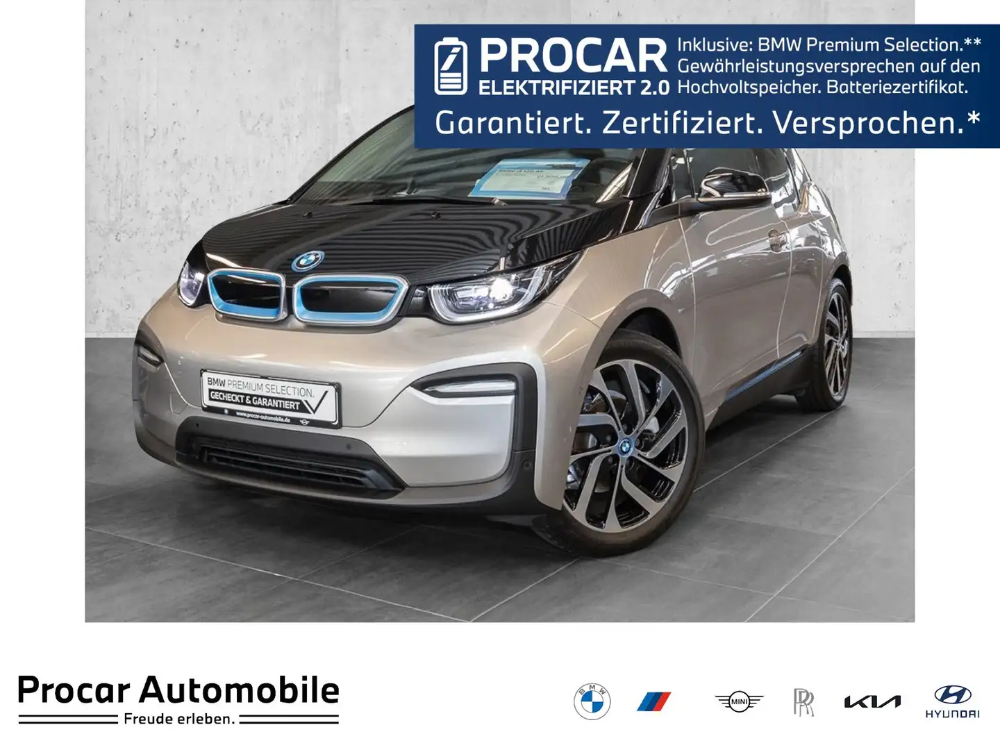 BMW i3 120 DAB LED WLAN RFK Navi Prof. Tempomat PDC Argintiu - 1