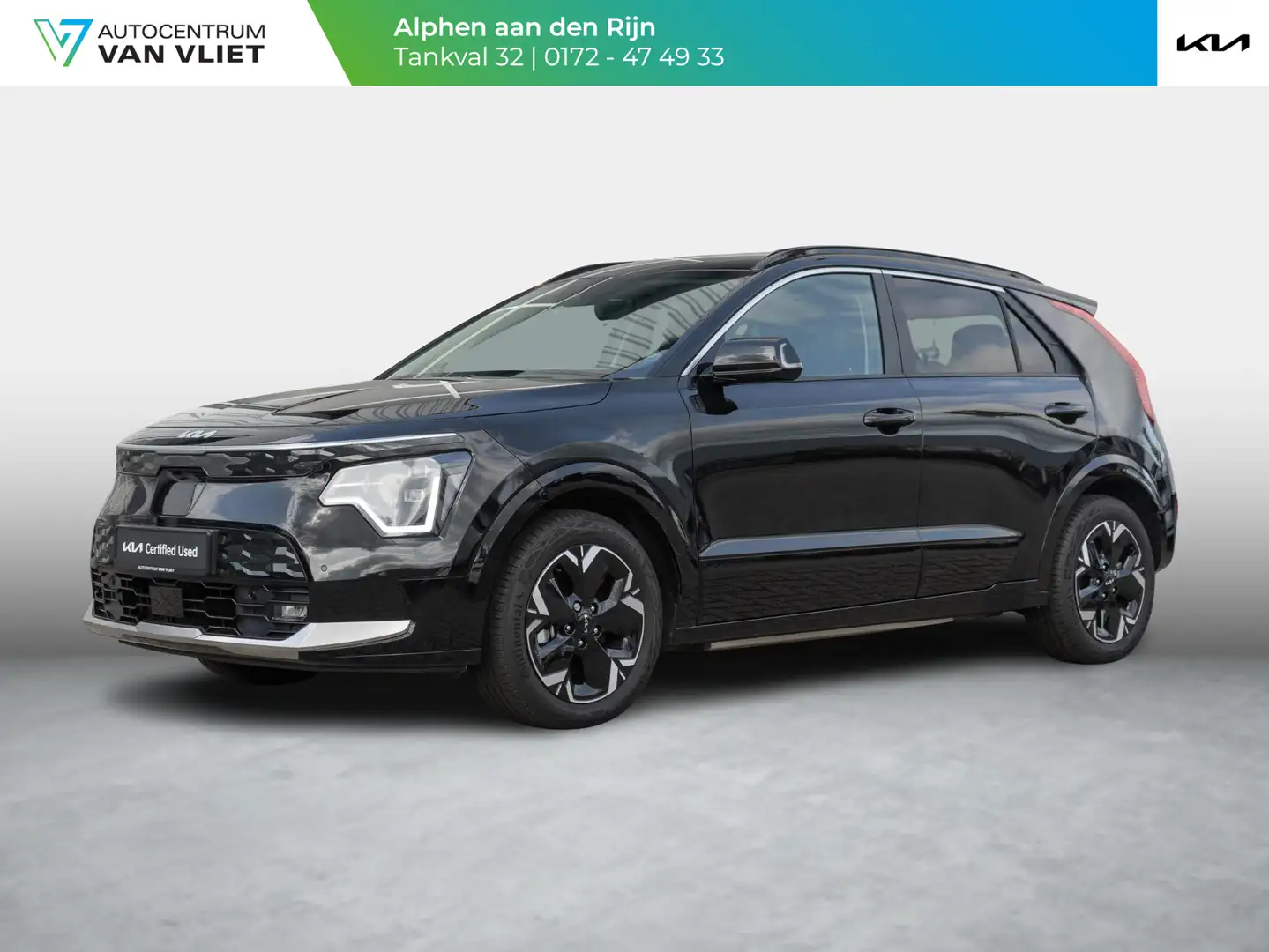 Kia e-Niro EV Edition Advanced 64.8 kWh | Navigatie | Parkeer Zwart - 1