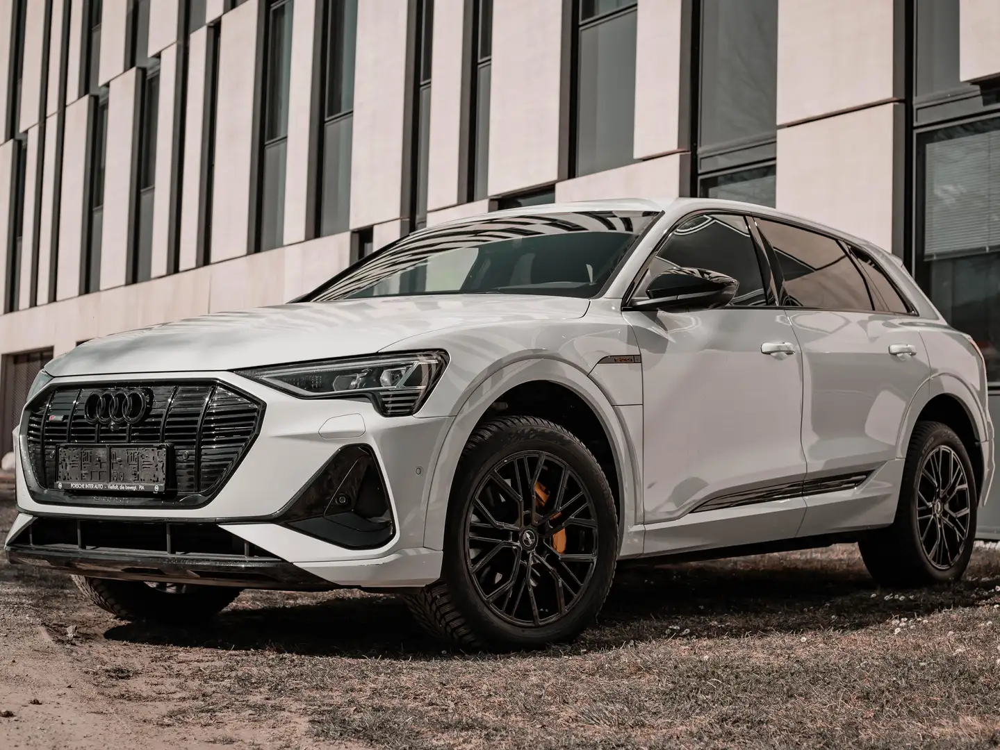 Audi e-tron 50 quattro**2x SLINE**BLACK*EDITION*MATRIX** Weiß - 1