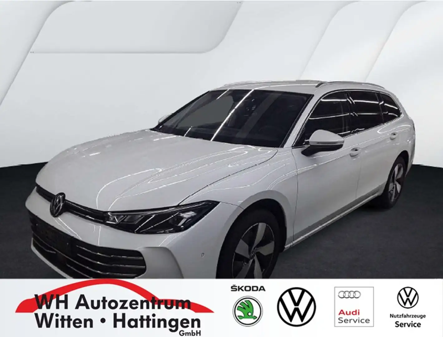 Volkswagen Passat Variant 1.5 eTSI DSG Business NAVI AHK AREAVIEW GJ-REIF... Weiß - 1
