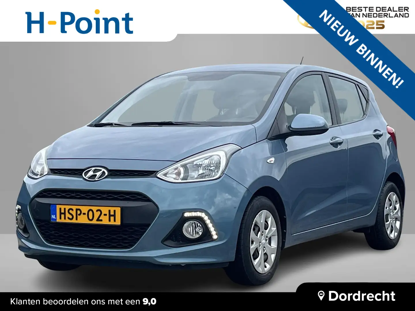 Hyundai i10 5drs 1.0i Automaat i-Motion Comfort | Lage kmstand Blauw - 1