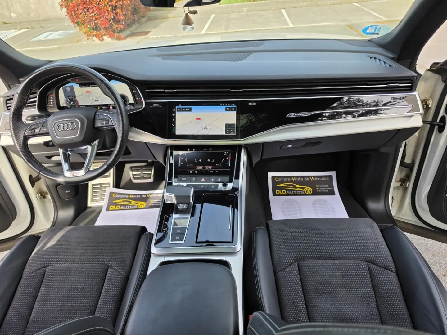 Audi Q8 50 TDI Black line quattro tiptronic Blanco - 2