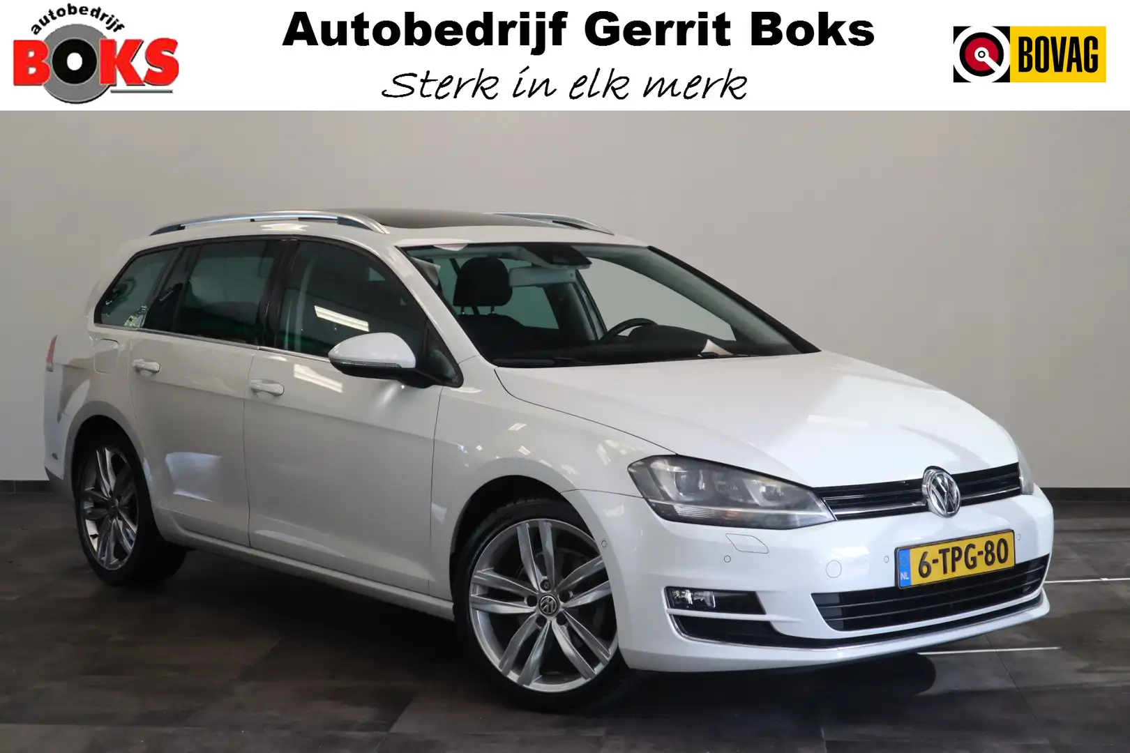 Volkswagen Golf Variant 1.4 TSI Highline Panoramadak Navigatie Trekhaak 24 Wit - 1