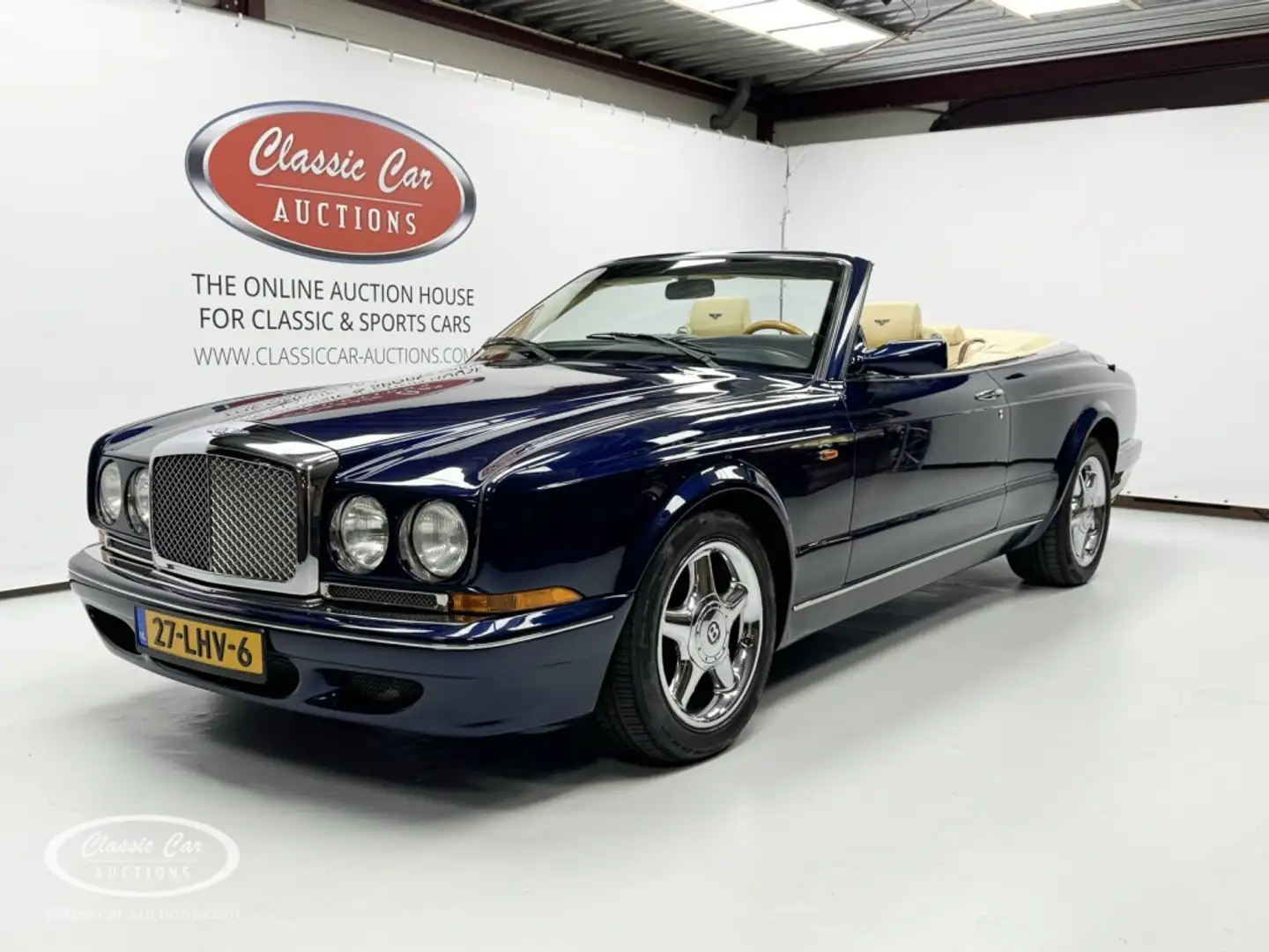 Bentley Azure 6.8 Wide Body Convertible - ONLINE AUCTION Bleu - 1