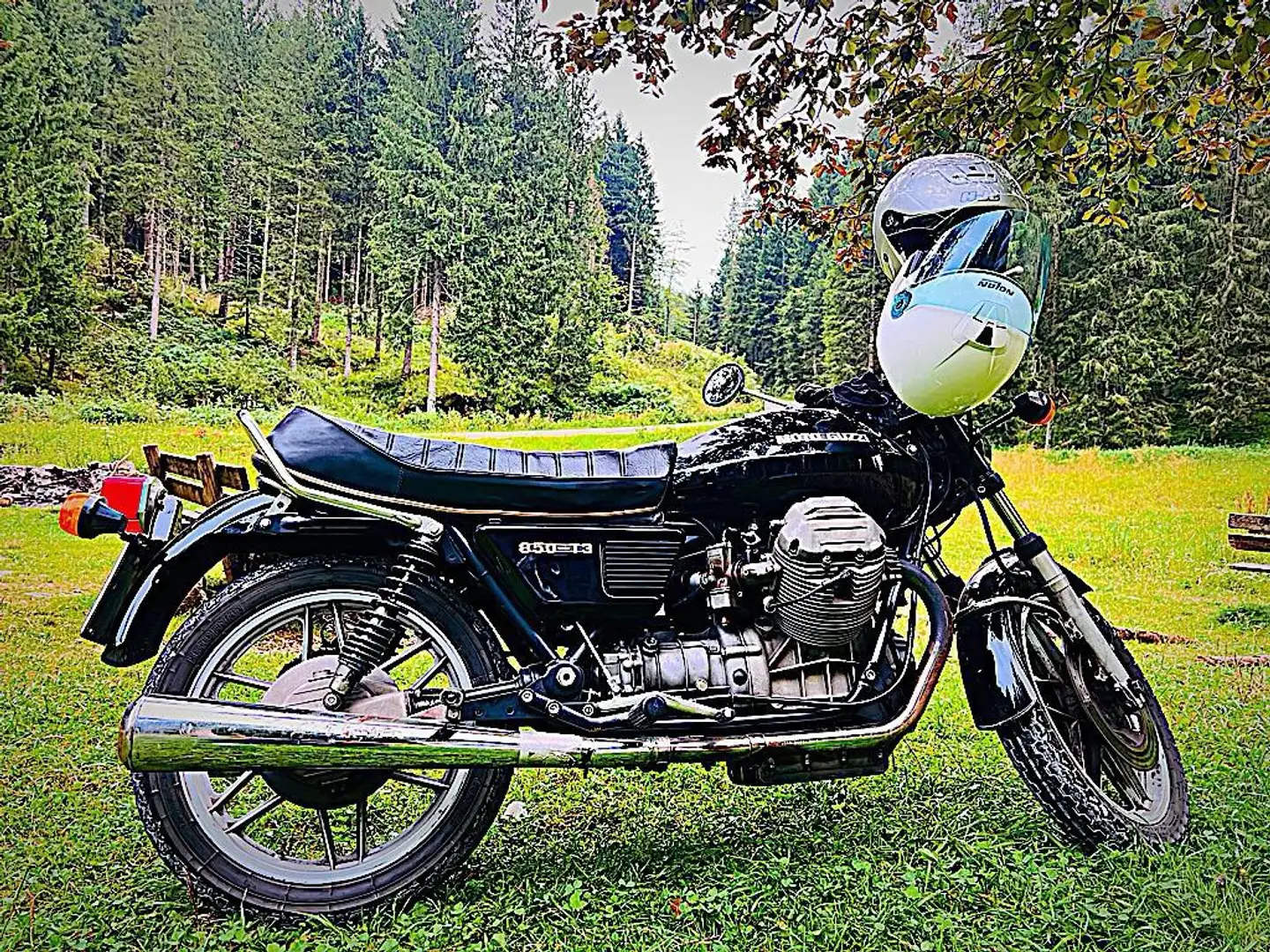 Moto Guzzi 850 T Nero - 2