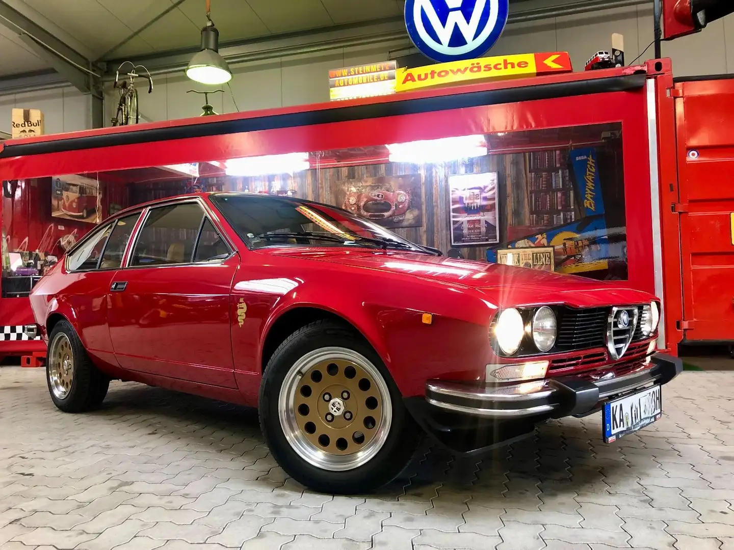 Alfa Romeo GTV Chrommodell Kerngesund Rouge - 1