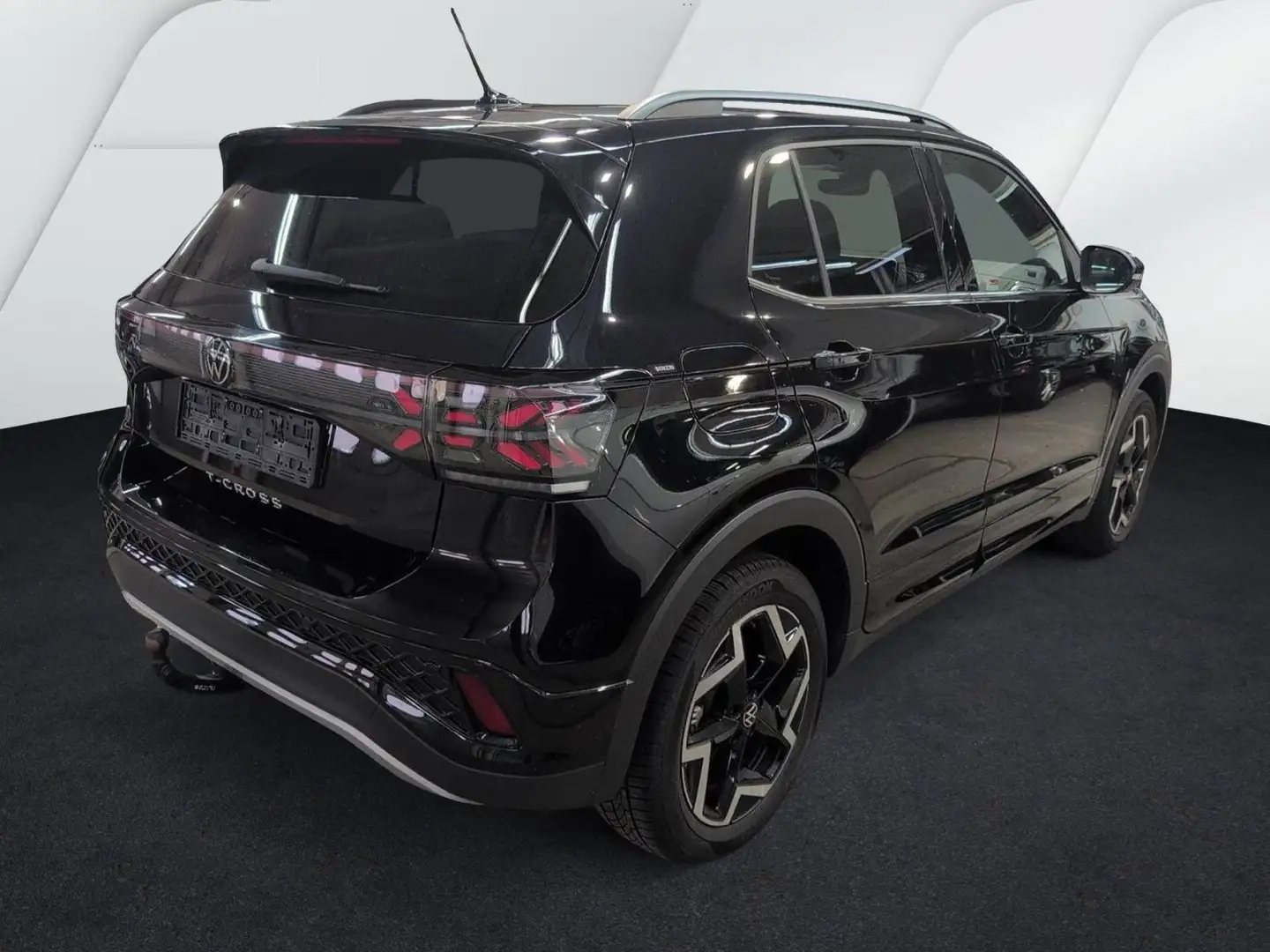 Volkswagen T-Cross 1.5 TSI DSG R-Line DAB+ IQLight IQDrive Schwarz - 2