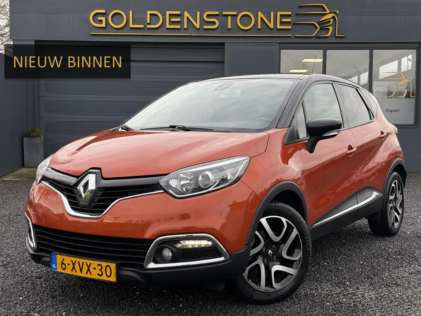 Renault Captur 1.2 TCe Dynamique Dealer Onderhouden,Camera,Navi,2 Orange - 1