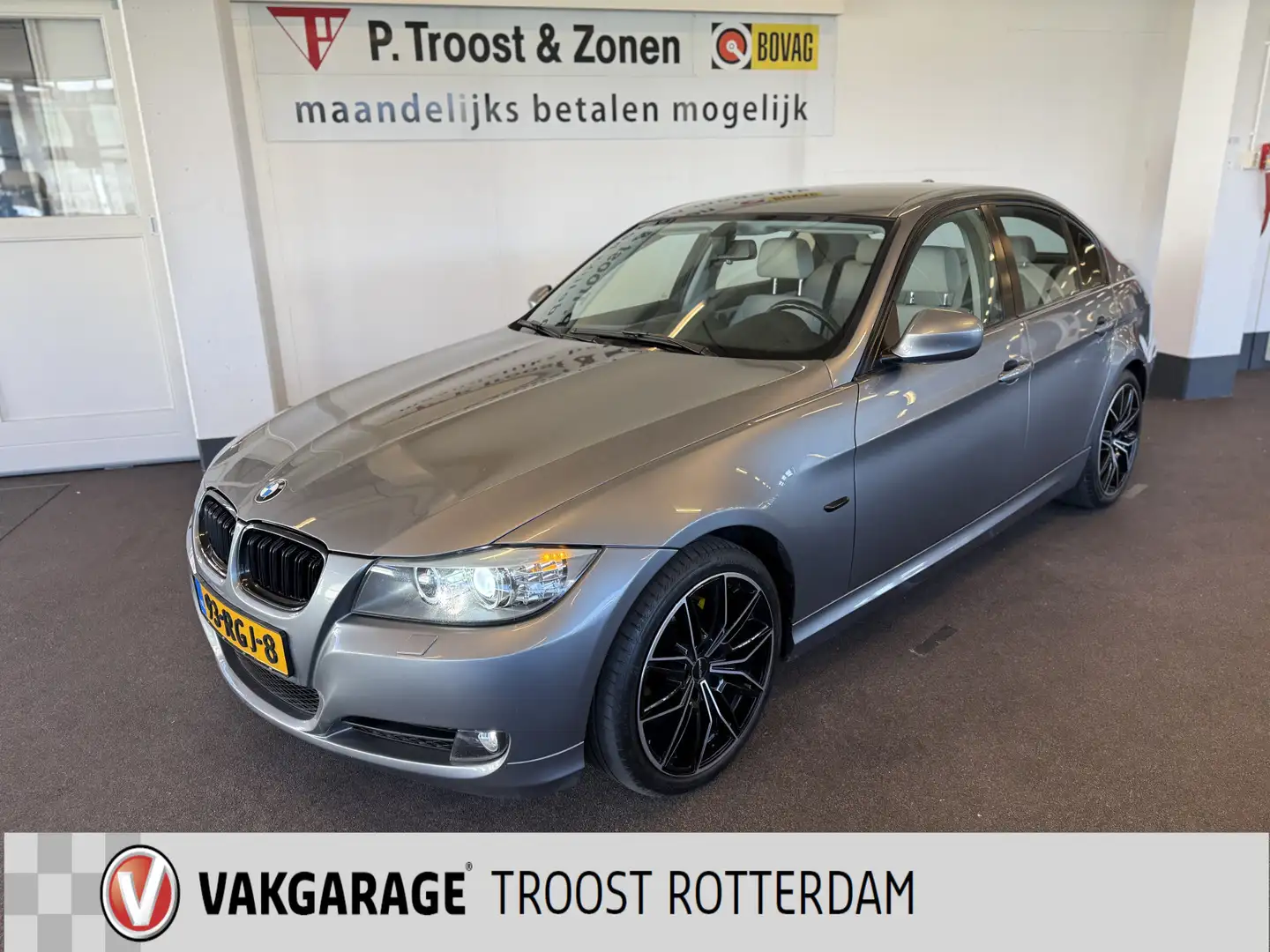 BMW 320 3-serie 320i Luxury Line 170PK | Lederen bekleding Grijs - 1